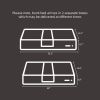 Twin over Full Bunk Bed with Ladder,Wooden Bunk Bed with High Guardrail and Ladder- Espresso - Wood