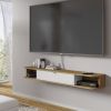 Icarus - TV Stand 156 artisan oak / white - Default