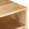 TV Stand 57.1"x11.8"x16.1" Solid Wood Mango - Brown