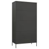 Wardrobe Anthracite 35.4"x19.7"x70.9" Steel - Anthracite