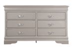 Glory Furniture Lorana G6500-D Dresser , Silver Champagne - as Pic