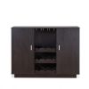 Espresso 2-Door Wine Cabinet - as Pic