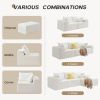 103" Modular Sectional Sofa, L Shaped Cloud Sectional Couch with Deep Seats, Modern Boneless Couch with Chaise, No Assembly Foam Couches