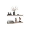Floating Shelves 1.50" H, 2 Shelves, Taupe - as Pic