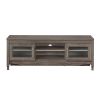 Techni Mobili Grey Driftwood TV Stand - as pic