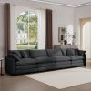 Corduroy Sofa , Modern Upholstered 4 Seater Corduroy Fabric Sofa , Office Living Room Apartment Comfortable Sofa