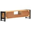 TV Stand 55.1"x11.8"x15.7" Rough Mango Wood - Brown