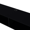 Floating Tv Stand Moore, Living Room, Black - Black