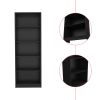 Bookcase 4-Shelves Benzoni, Office, Black - Black