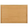 Wardrobe 29.9"x20.5"x41.3" Solid Oak Wood - Brown