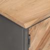 TV Stand 47.2"x11.8"x15.7" Solid Wood Acacia - Brown