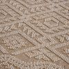 LOOM & LUXE Collection 2X8 Natural /Traditional Indoor/Outdoor Area Rug - as Pic