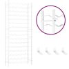 Wine Rack for 96 Bottles White Metal - White