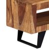 TV Stand 55.1"x11.8"x15.7" Solid Wood Sheesham - Brown