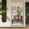 32"*71"Full body floor mirror - elegant frame design, durable structure - essential for bedrooms, clothing stores, salons - as Pic