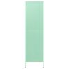 Wardrobe Mint 35.4"x19.7"x70.9" Steel - Blue