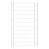 Wine Rack for 72 Bottles White Metal - White
