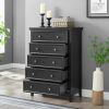 Modern 5 Drawers Dresser 5 Drawers Cabinet,Chest of Drawers Closet Organizers and Storage Clothes Storage Drawers Cabinet