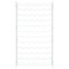Wine Rack for 72 Bottles White Metal - White