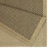 Earth GC_NTL1003 Jute/Black 7 ft. 10 in. x 10 ft. 3 in. Indoor/Outdoor Area Rug - as Pic