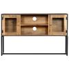 TV Stand 47.2"x11.8"x29.5" Solid Wood Reclaimed - Brown