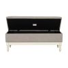 Tufted Storage Bench - as Pic