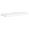 Floating Wall Shelves 4 pcs White 23.6"x9.3"x1.5" MDF - White