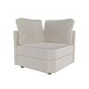 Modular Sectional Sofa Convertible Sofa Couch Set with Storage for Living Room, Modern 4 Seater Modular Sectional Couch (Beige) - as Pic