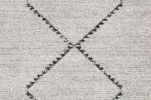 Granada Jewels Ivory, Grey, and Charcoal Olefin Shag Area Rug - as Pic