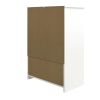 Classic 4 Drawer Dresser; Dark Oak; Espresso; Dove Grey; Antique Oak; Walnut; White - White