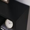 Open Wooden Open Shelf Bookcase, Freestanding Display Storage Cabinet with 7 Cube Storage Spaces