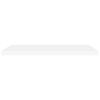 Floating Wall Shelf White 35.4"x9.3"x1.5" MDF - White