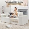 103" Modular Sectional Sofa, L Shaped Cloud Sectional Couch with Deep Seats, Modern Boneless Couch with Chaise, No Assembly Foam Couches