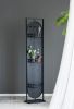 18" x 12" x78" Full Length Standing Mirror, 360° Swivel Floor Mirror for Bedroom Living Room Vanity Entryway - as Pic