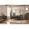 Classic 4 Drawer Dresser; Dark Oak; Espresso; Dove Grey; Antique Oak; Walnut; White - walnut