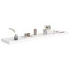 Floating Wall Shelf White 47.2"x9.3"x1.5" MDF - White