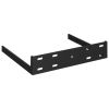 Floating Wall Shelf High Gloss White 9.1"x9.3"x1.5" MDF - White