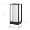 Table Lamp with Phone Charger, Bedside Lamp, Ambient Night Light Desk Lights for Living room Office desk - one-size